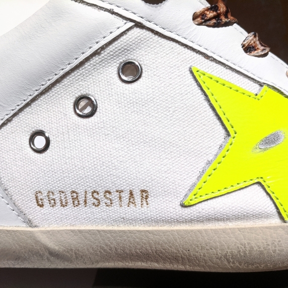 NEW!🌟Golden Goose💯Leather Superstar Sneakers - Picture 6 of 14